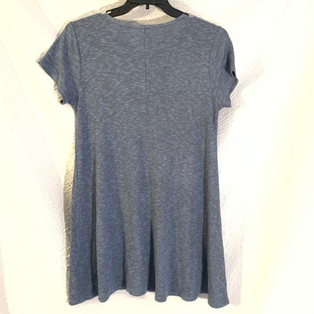 Never Worn! Love, Fire Blue Knit Midi Dress - Picture 5 of 5
